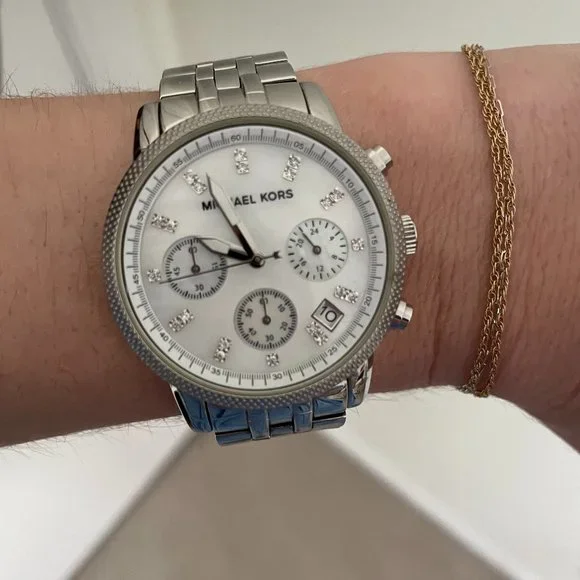 Michael Kors | Accessories | Michael Kors Chronograph Mother  display picture 1